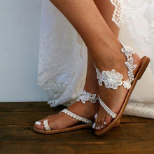 Sandálias Femininas com Detalhe em Renda – BRILHAH – imagem 2